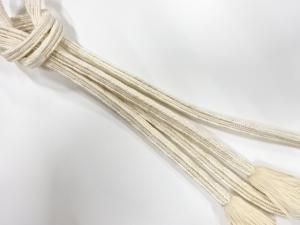 正絹　撚り房　手組み帯締め